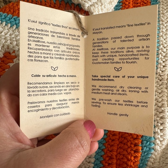 K'UXUL Guatemala Crochet Bags NWT bohemian - Picture 6 of 6